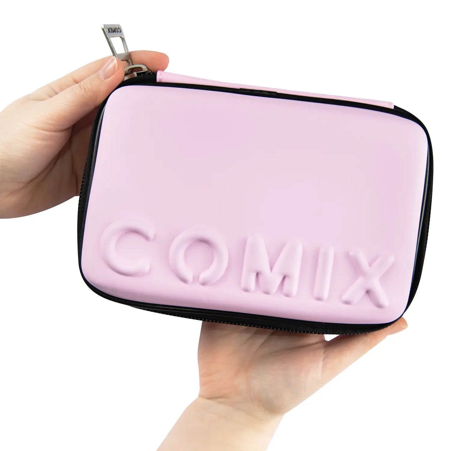 Astuccio Corredo Maxi Zip Rosa - Comix