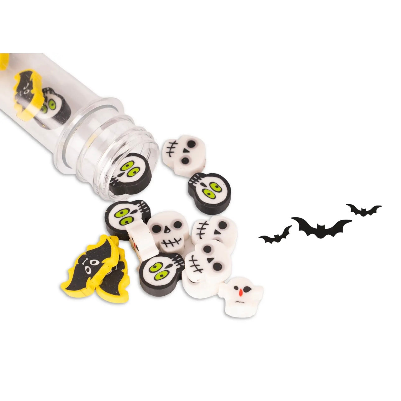 Set gomme per cancellare Halloween in provetta