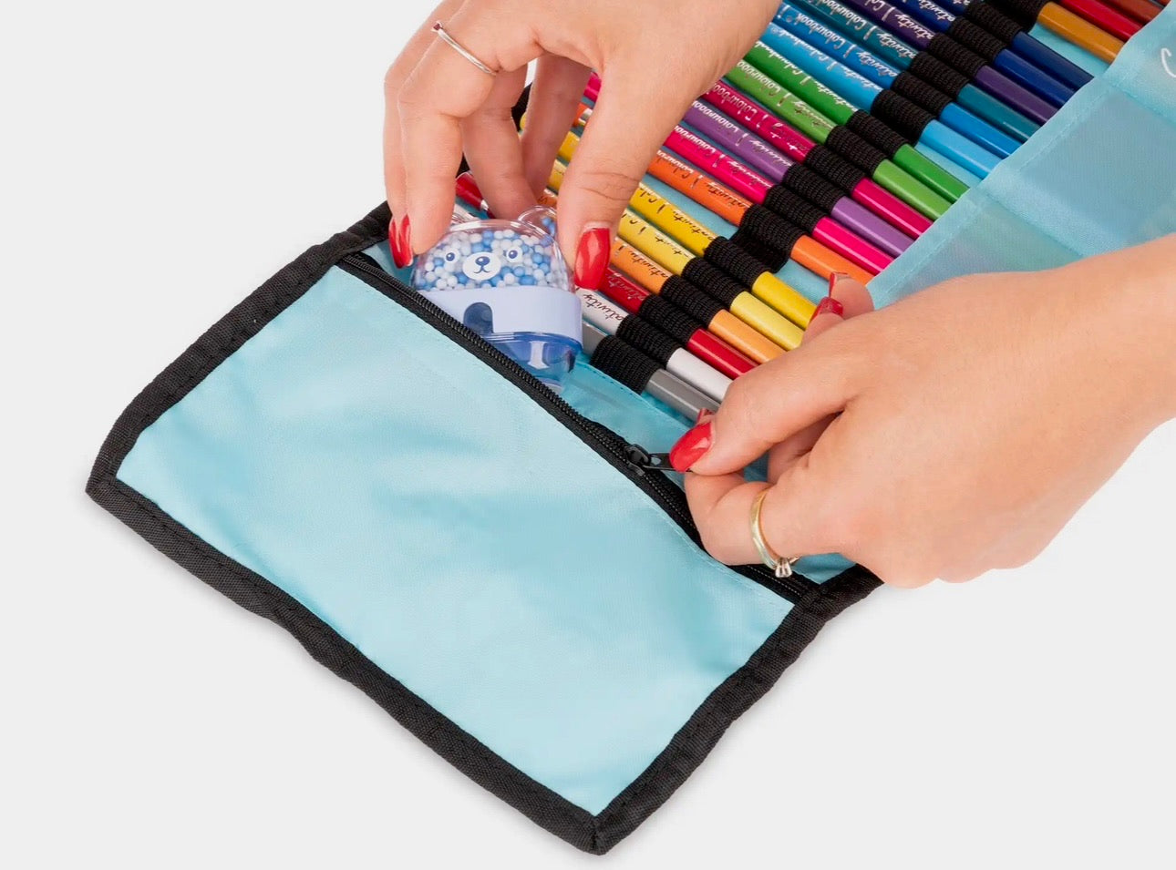 Astuccio portapastelli a rotolo Creativity – 24 pastelli COLOURBOOK