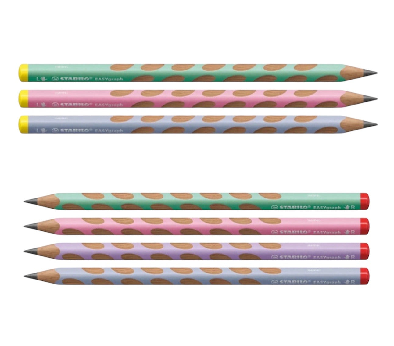 Matita in grafite ergonomica STABILO EASYgraph Pastel