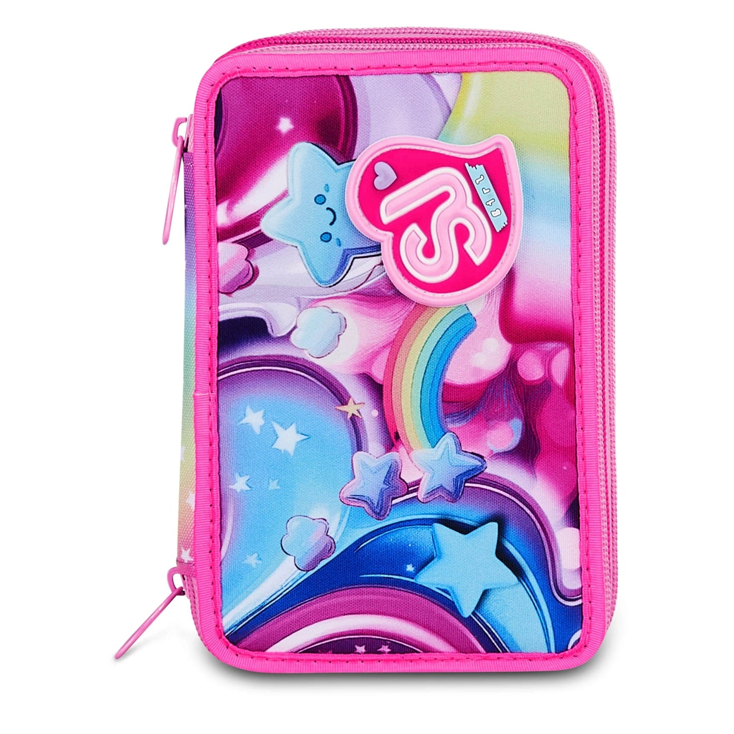 Astuccio 3 Zip - Soft Pouch Girl