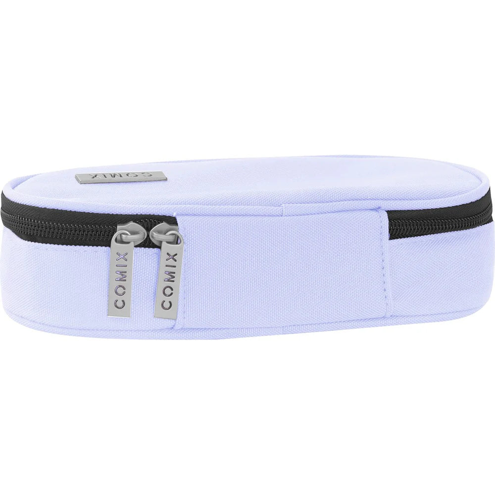 Astuccio ovale COMIX Monocolore Lilla