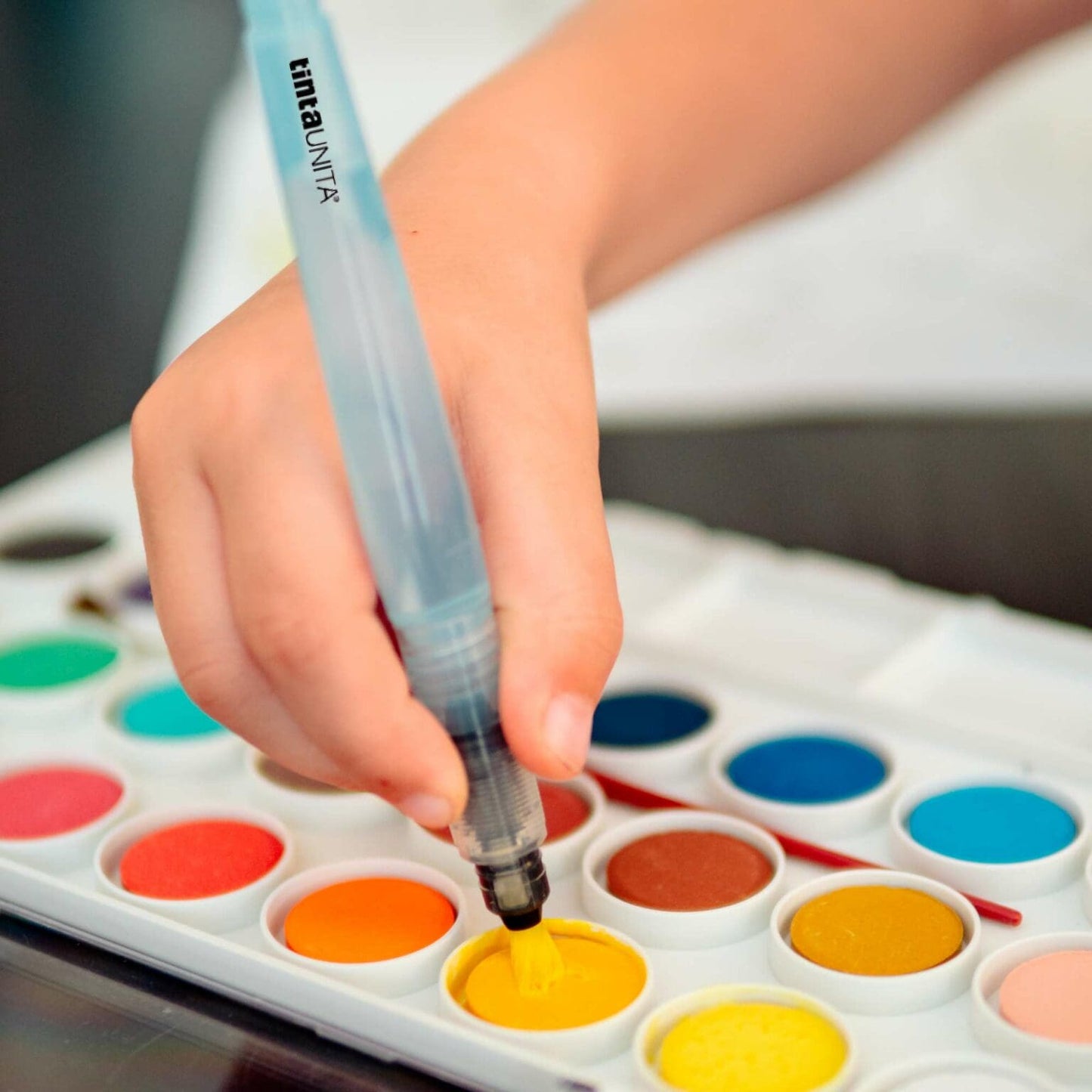 Pennello Water Brush Tinta Unita Art