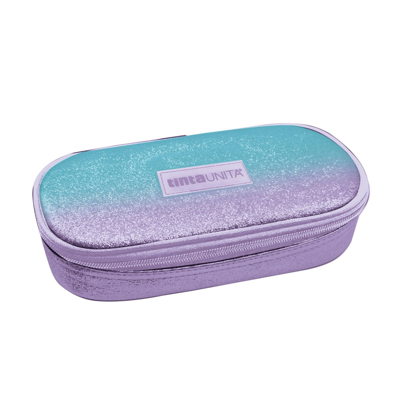 Astuccio Ovale Gradient Azzurro - Tinta Unita Glamour