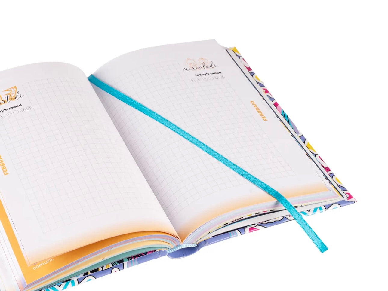 Diario scuola Abstract 2025/2026 COLOURBOOK