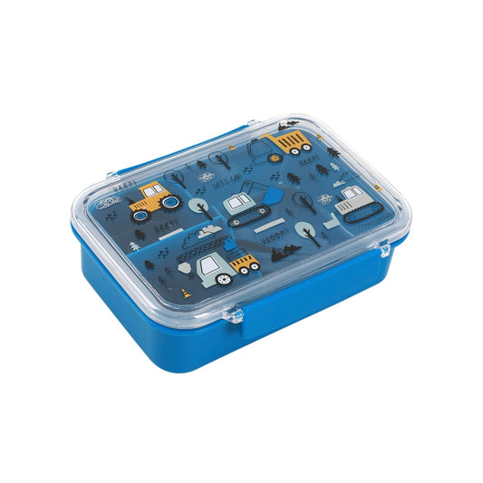 IDRINK®- Lunch box con divisorio, forchetta e cucchiaio Truck