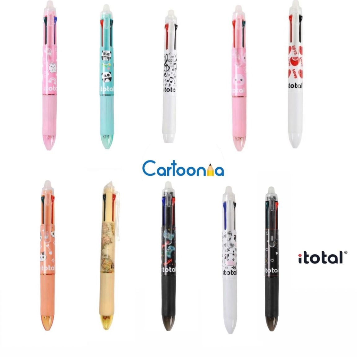 Penna Cancellabile 4 in 1 ITOTAL