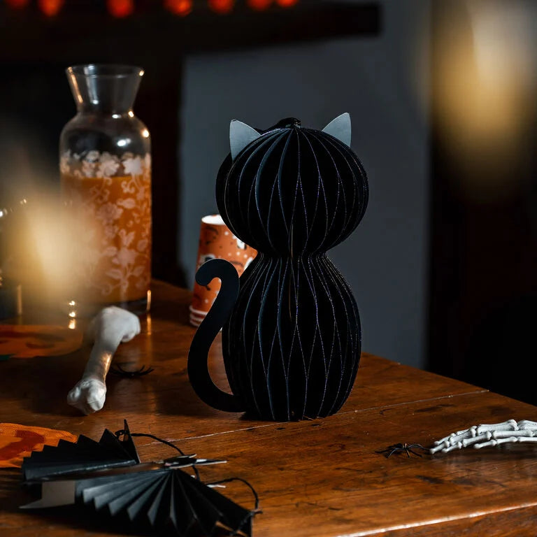 Decorazione di Halloween a Nido d'Ape - Meeoow