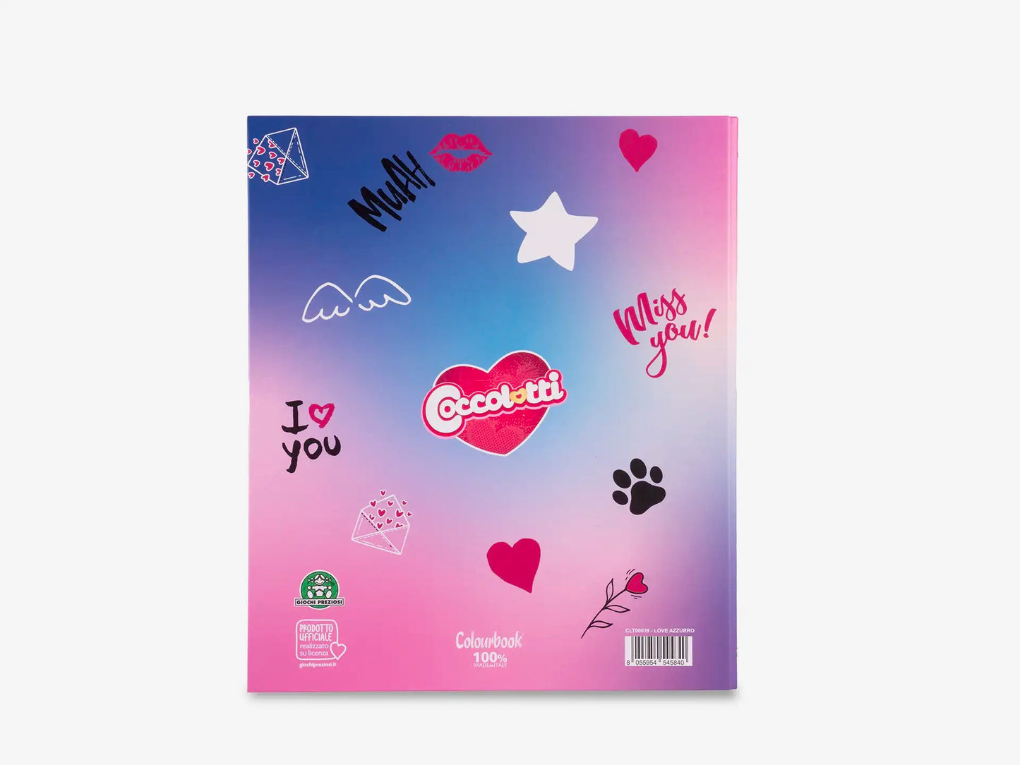 Raccoglitore ad anelli A4 Coccolotti Love&Tell