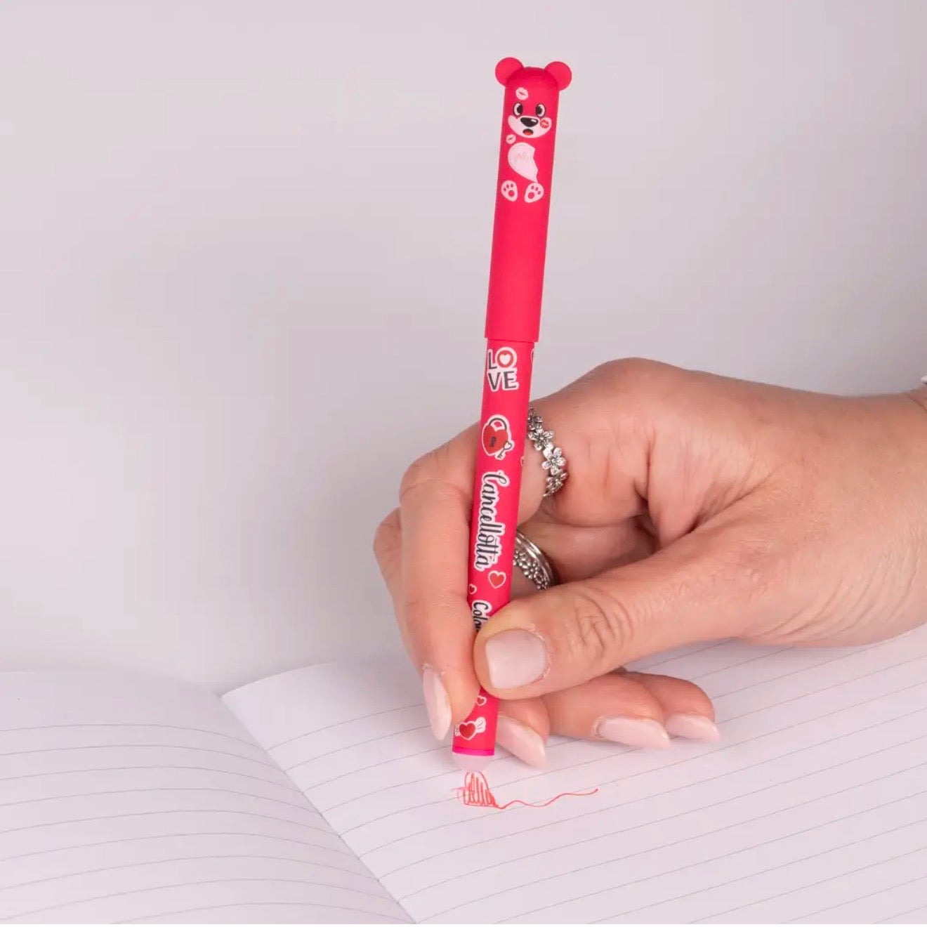 Set 2 penne gel cancellabili Cancellotte in Love