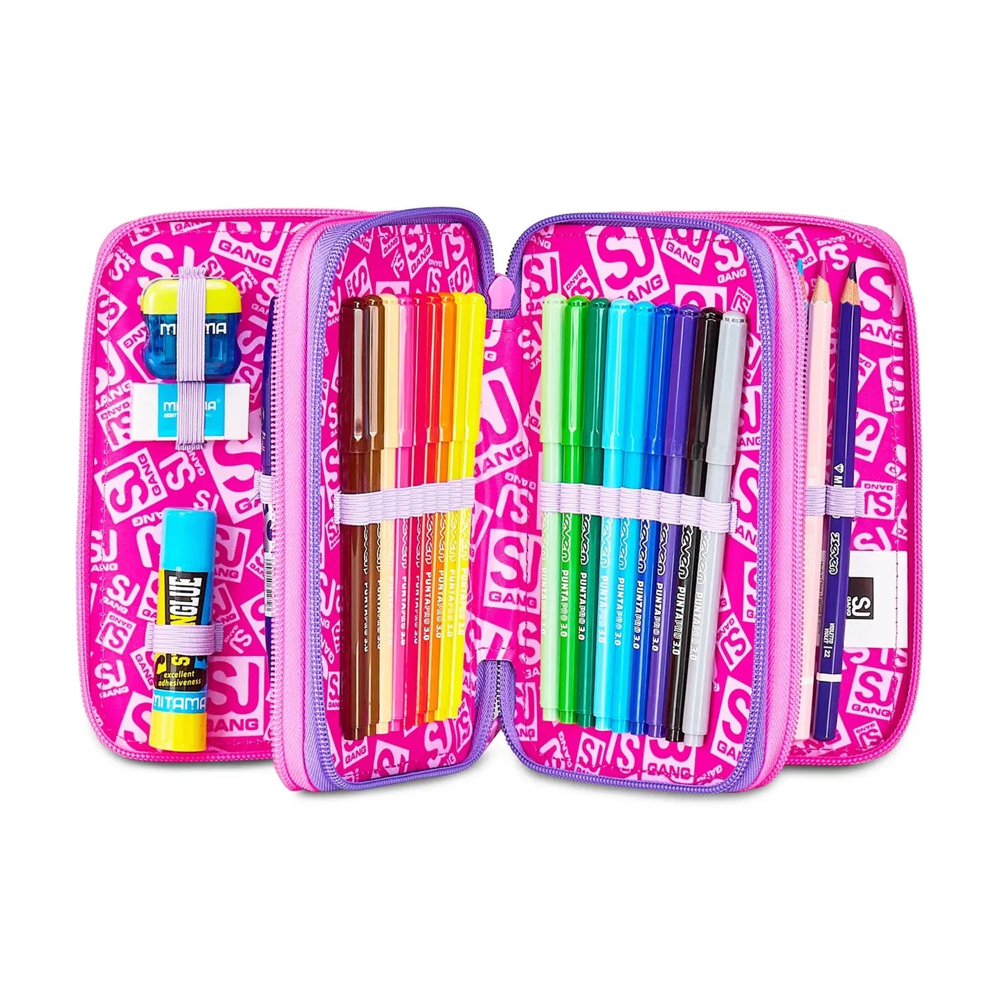 ASTUCCIO SJ 3 ZIP - TINYPATCH GIRL