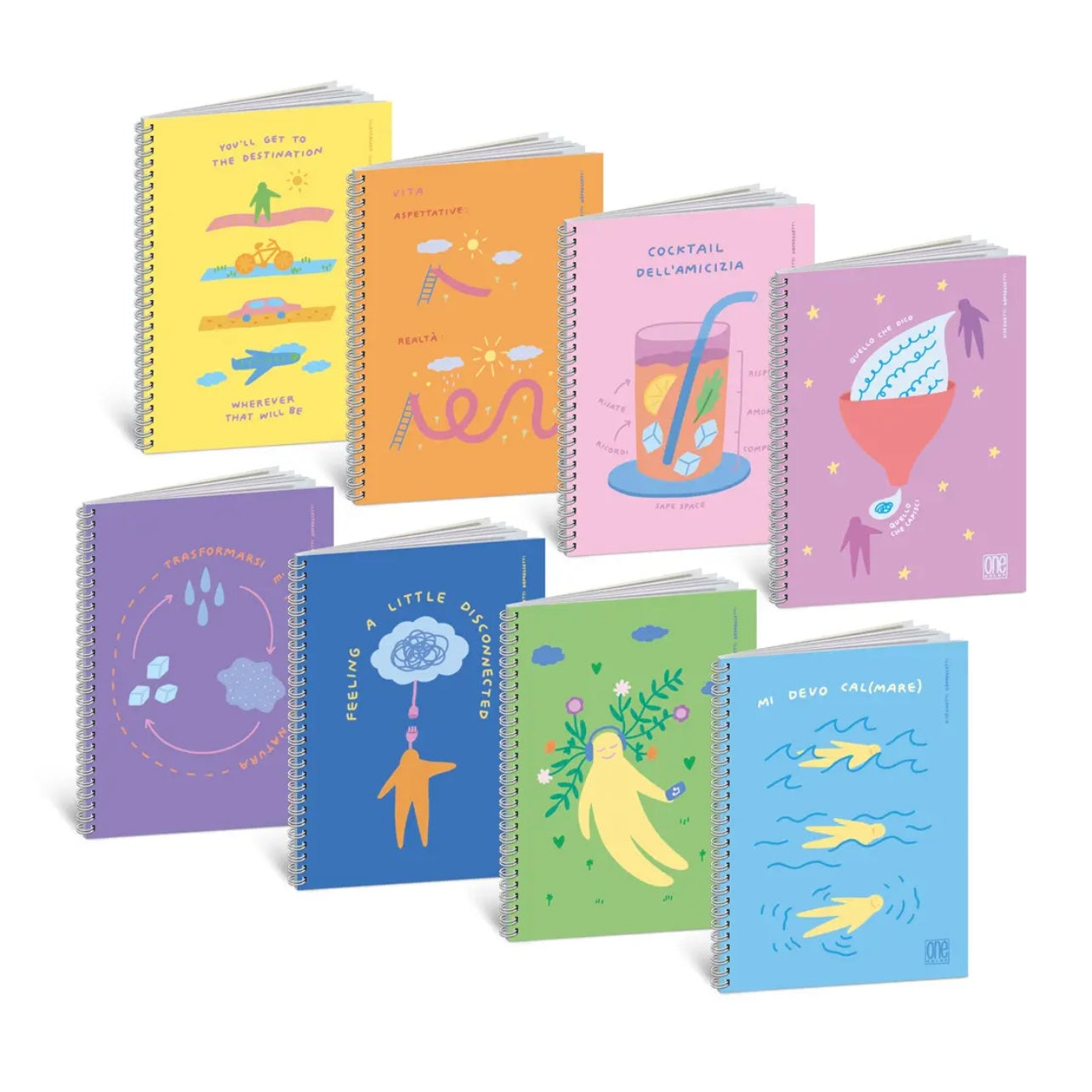 Quaderno a spirale Disegnetti Depressetti