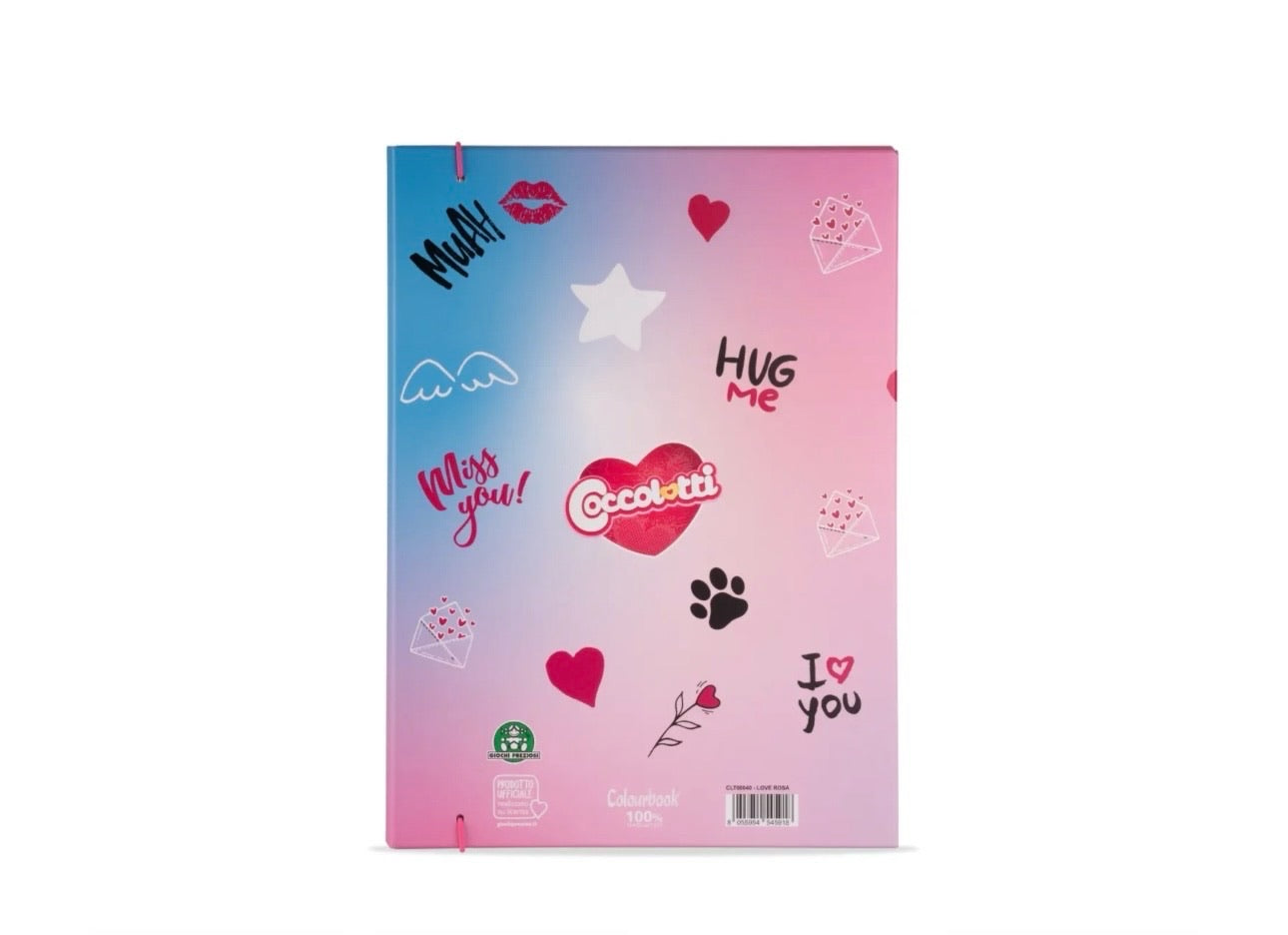 Cartellina portadocumenti A4 Coccolotti Love&Tell