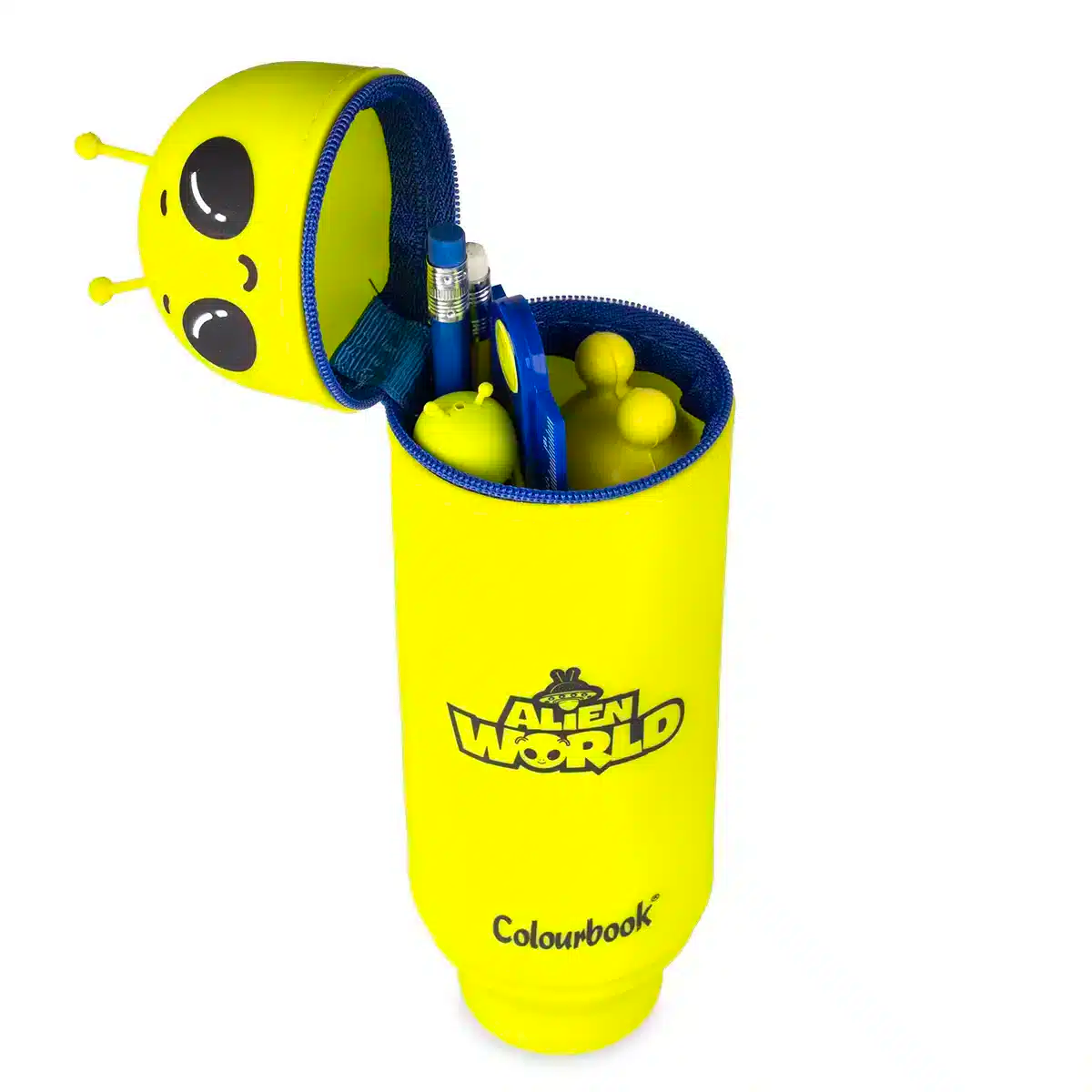 Astuccio Portapenne in Silicone Alien World - Colourbook