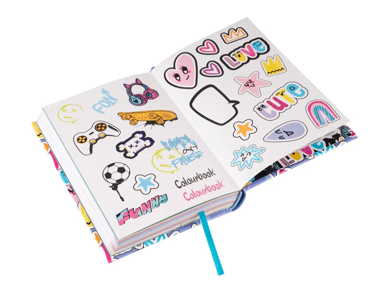 Diario scuola Abstract 2025/2026 COLOURBOOK