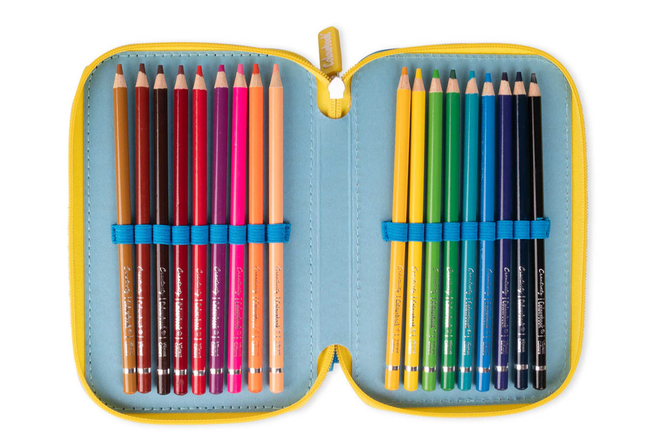 Astuccio 3 zip Graphity Colourbook