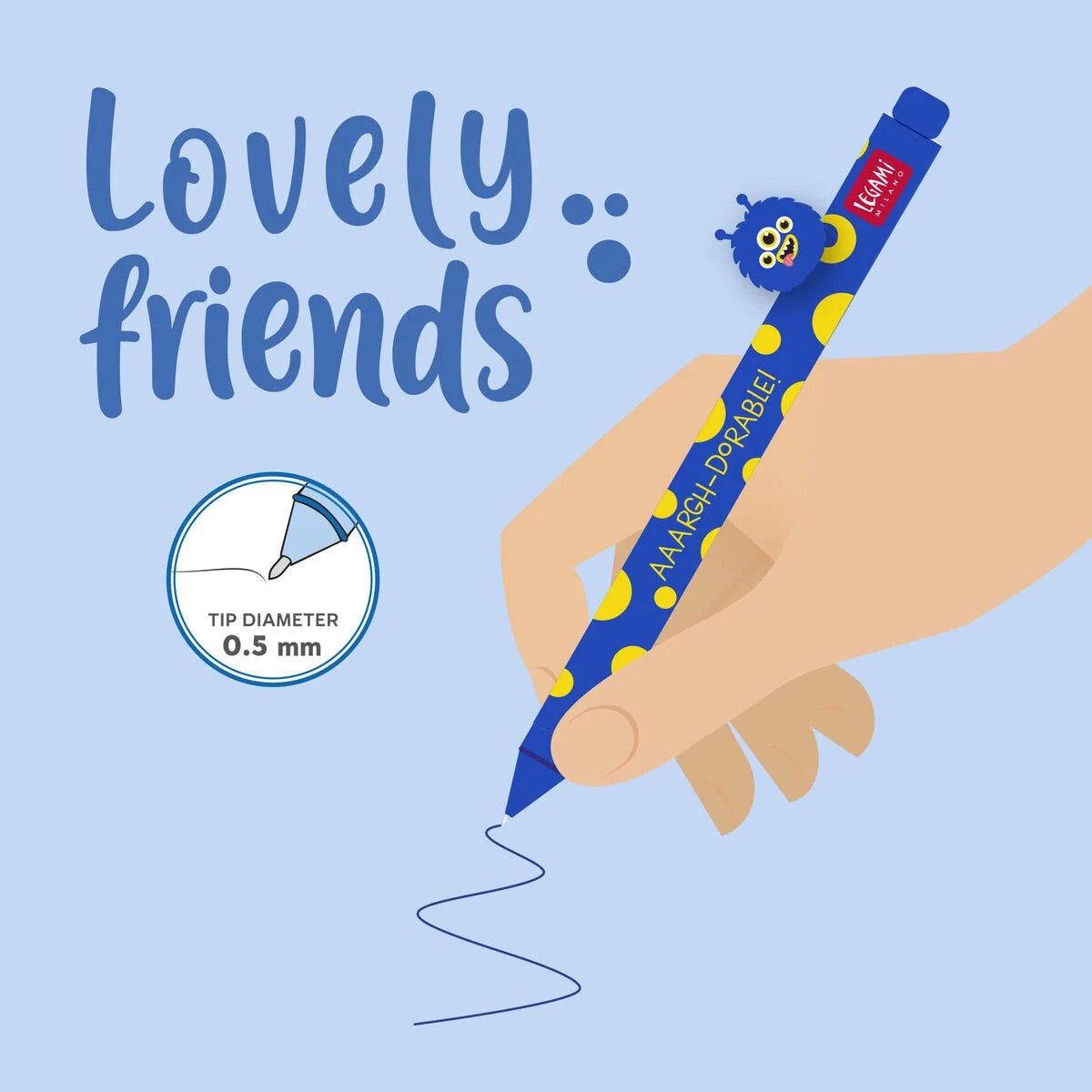 Penna Gel - Lovely Friends
