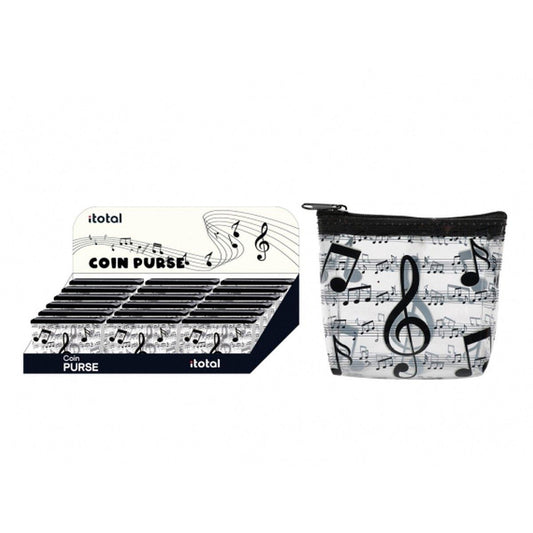 Portamonete in Pvc Itotal - music