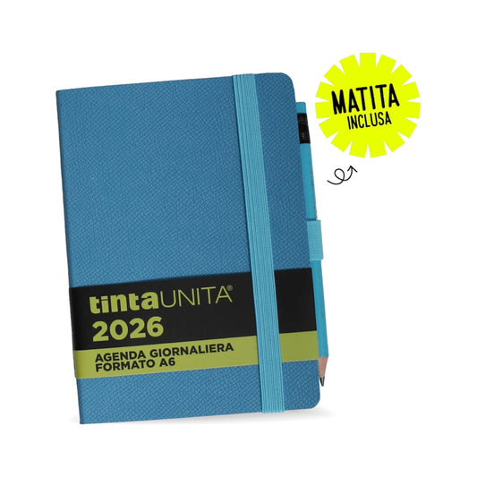 Agenda Giornaliera A6 Tinta Unita