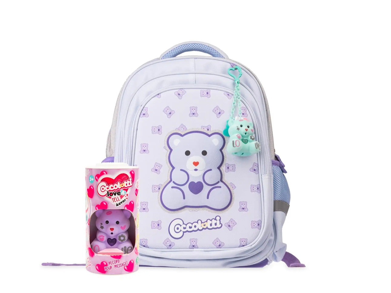 Zaino scuola Coccolotti con Coccolotto omaggio COLOURBOOK