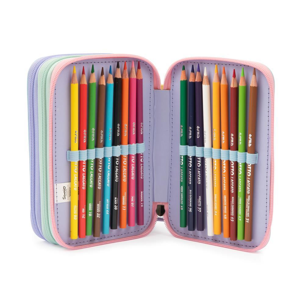 Astuccio Triplo Hello Kitty- Giochi Preziosi