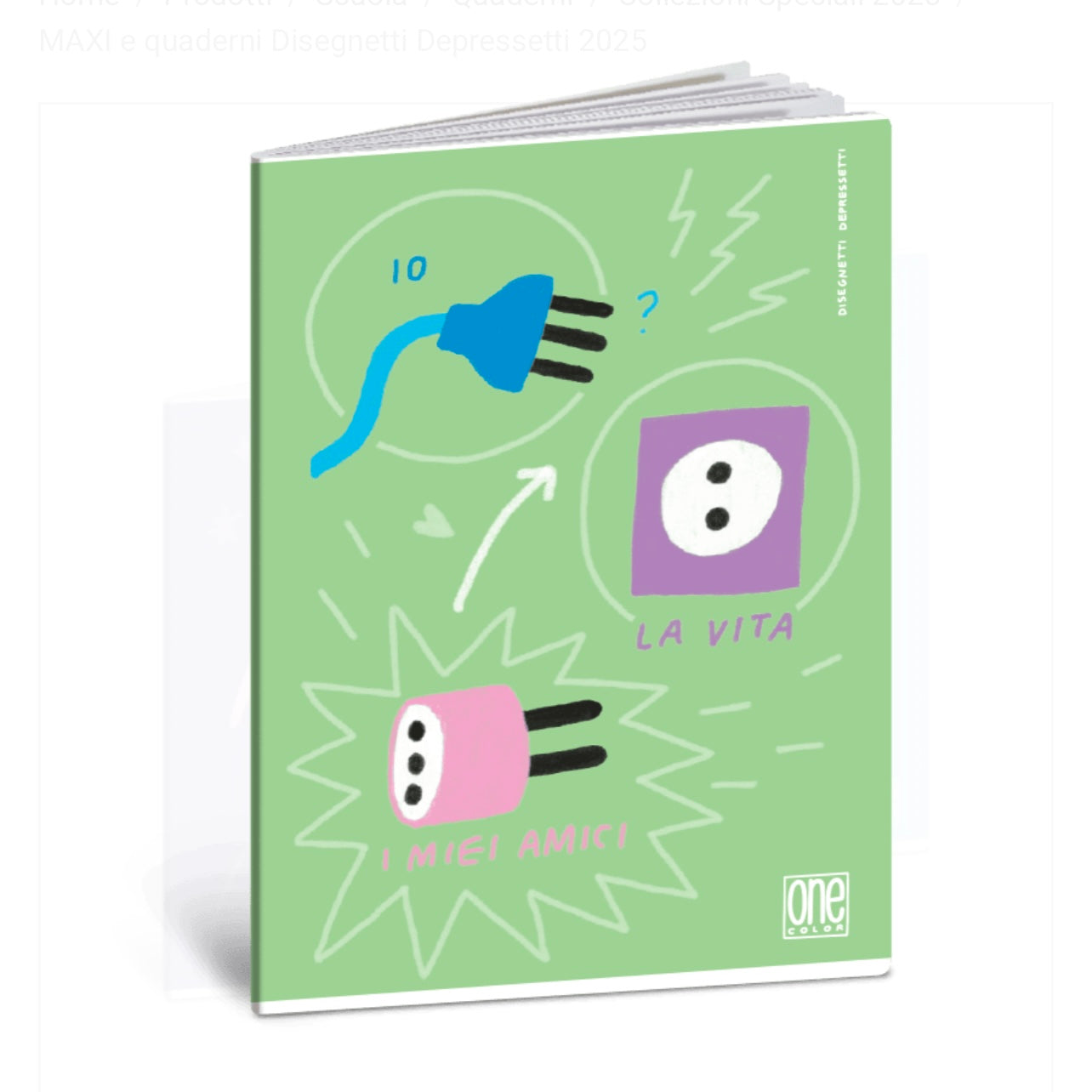 Quaderni DISEGNETTI DEPRESSETTI 2025