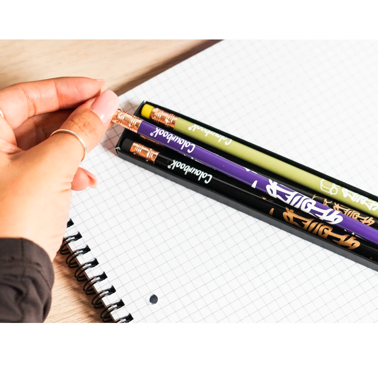 Set 4 matite HB – Geolier Colourbook