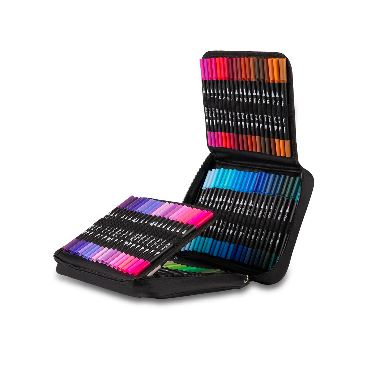 Valigetta 120 pennarelli professionali con doppia punta – Duo Brush COLOURBOOK