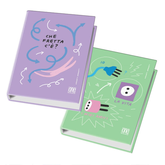 Raccoglitore ad anelli Disegnetti Depressetti 2025