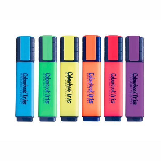 Evidenziatori Iris Fluo Colourbook