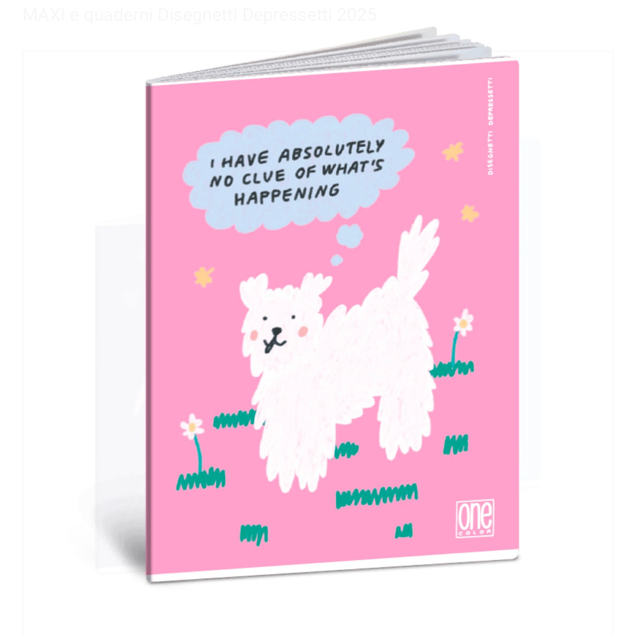 Quaderni DISEGNETTI DEPRESSETTI 2025