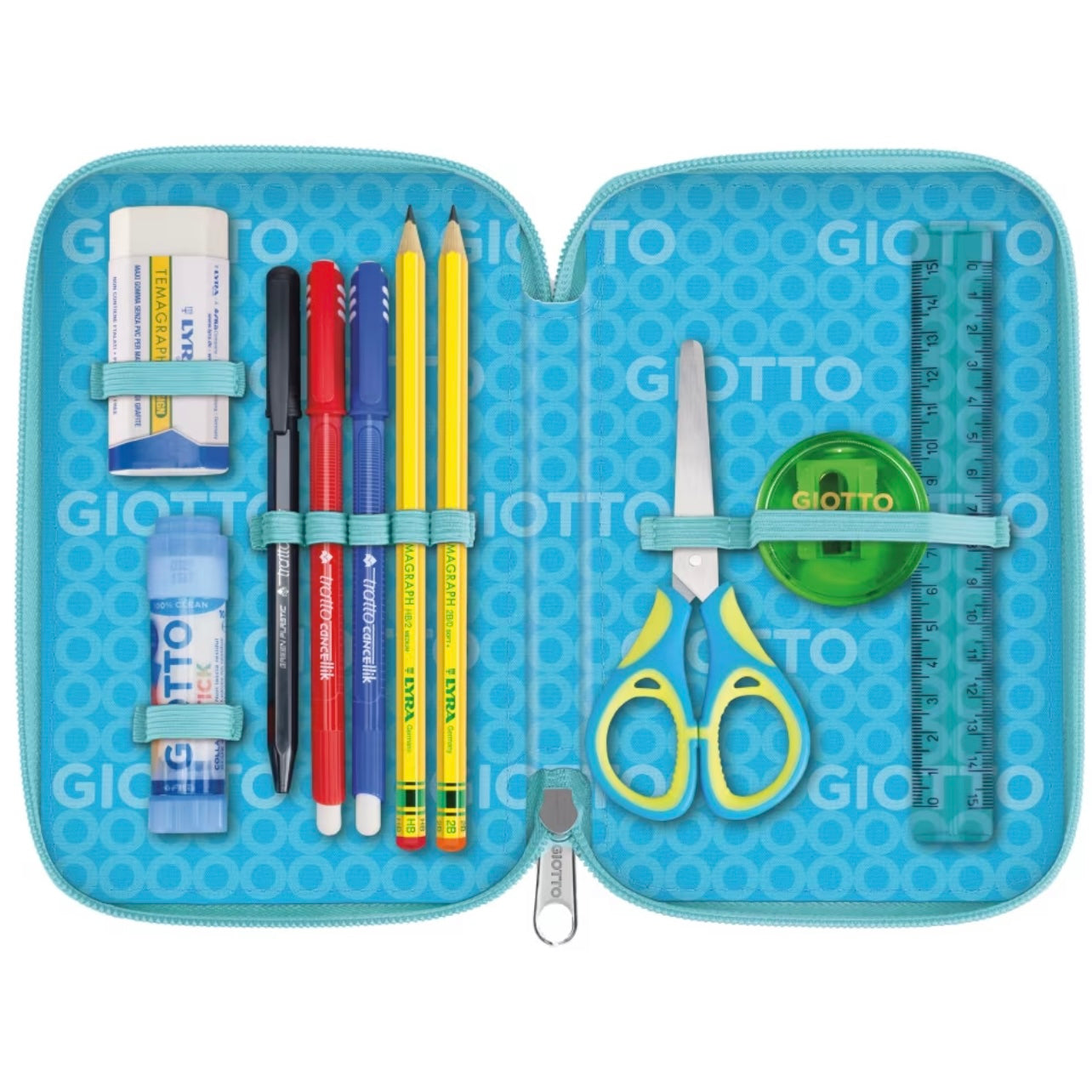 Astuccio 3 zip Giotto Candy Collection