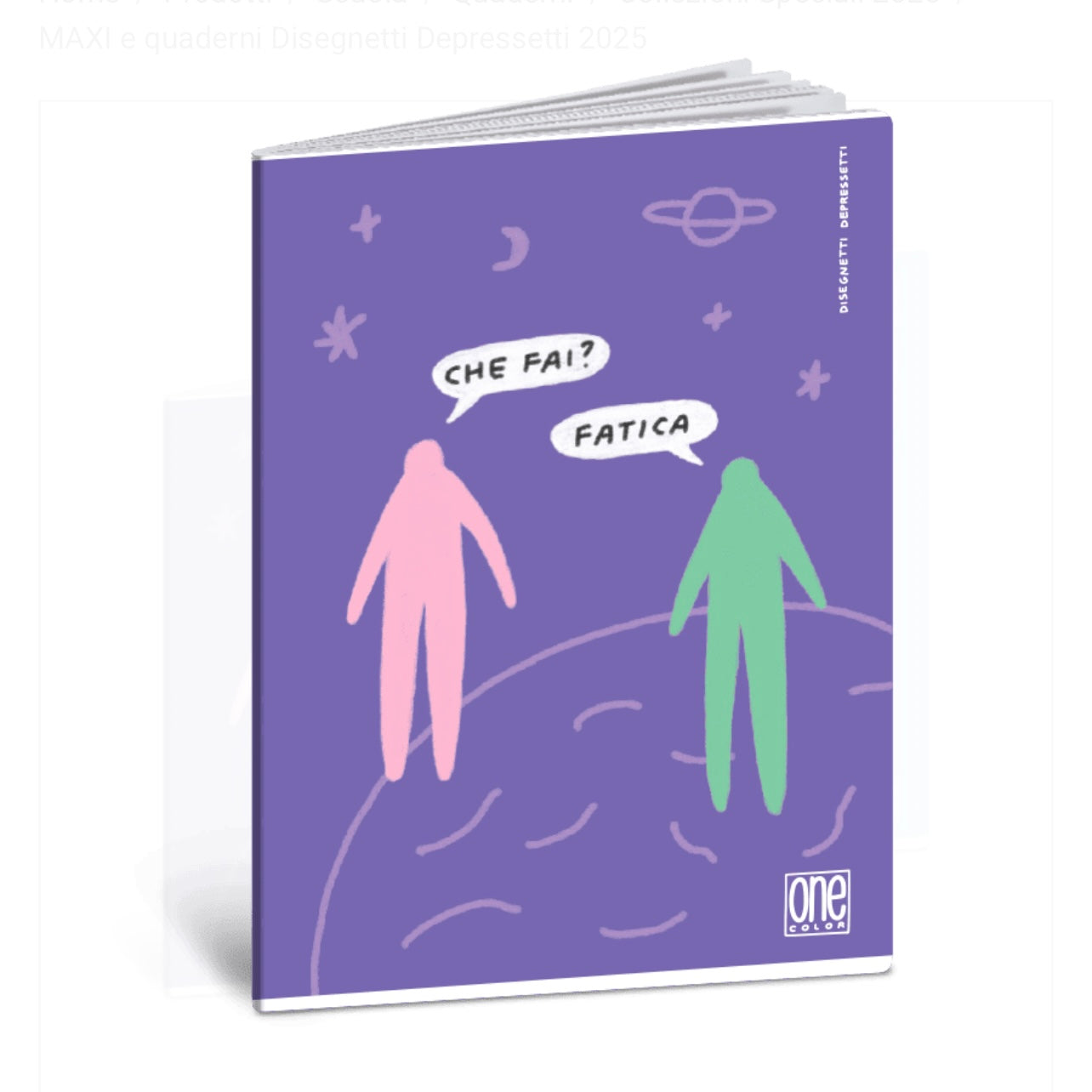 Quaderni DISEGNETTI DEPRESSETTI 2025