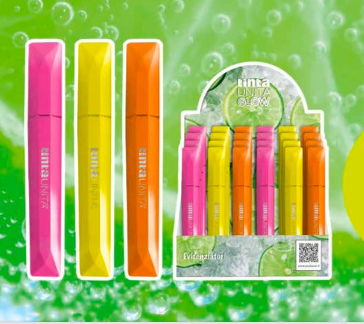 Evidenziatori TINTA UNITA GLOW