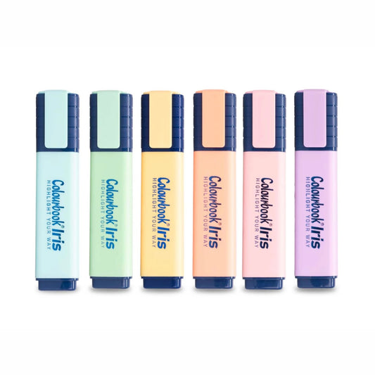 Evidenziatori Iris Pastel Colourbook