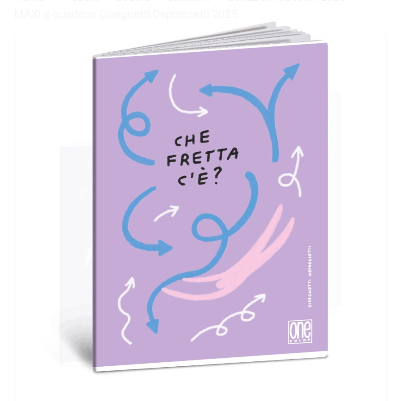 Quaderni DISEGNETTI DEPRESSETTI 2025