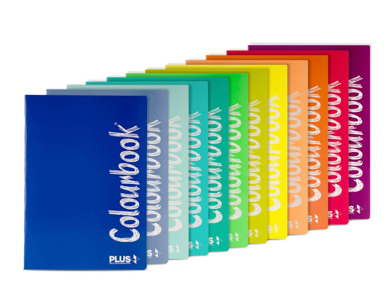 Set 12 Quaderni A4 Fluo COLOURBOOK