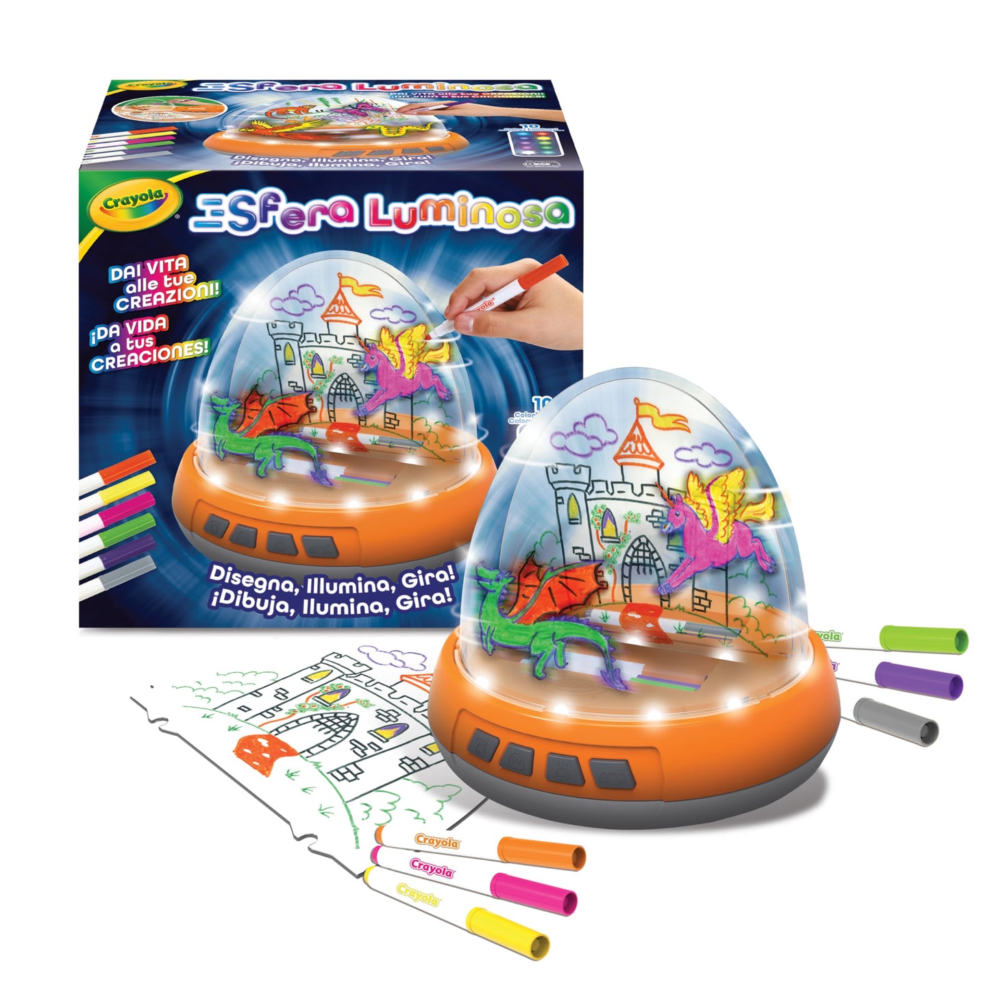 Sfera Luminosa CRAYOLA