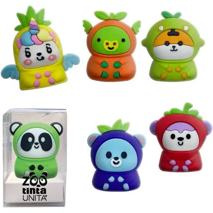 Temperino 1 foro - Tinta Unita Zoo Fruit