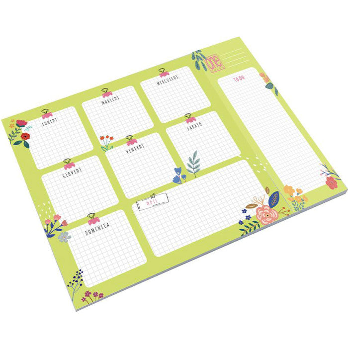 Planner Settimanale varie fantasie ONE COLOR BLASETTI