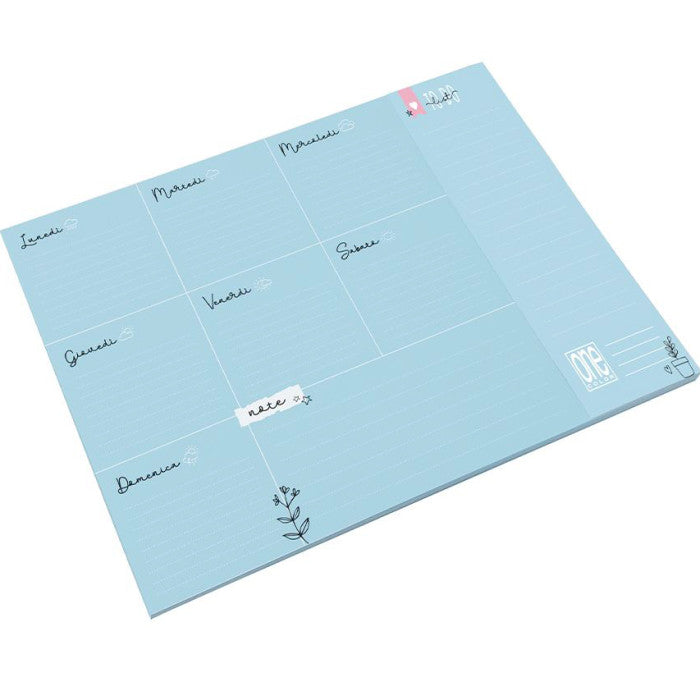 Planner Settimanale varie fantasie ONE COLOR BLASETTI