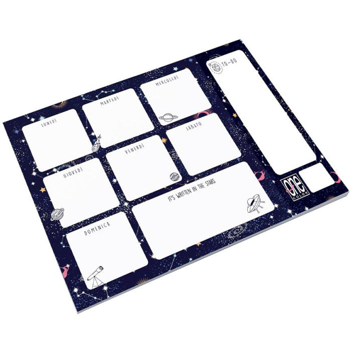Planner Settimanale varie fantasie ONE COLOR BLASETTI