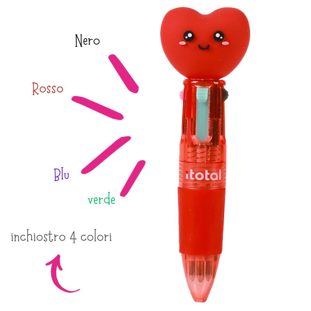 Mini Penna 4 Colori Itotal