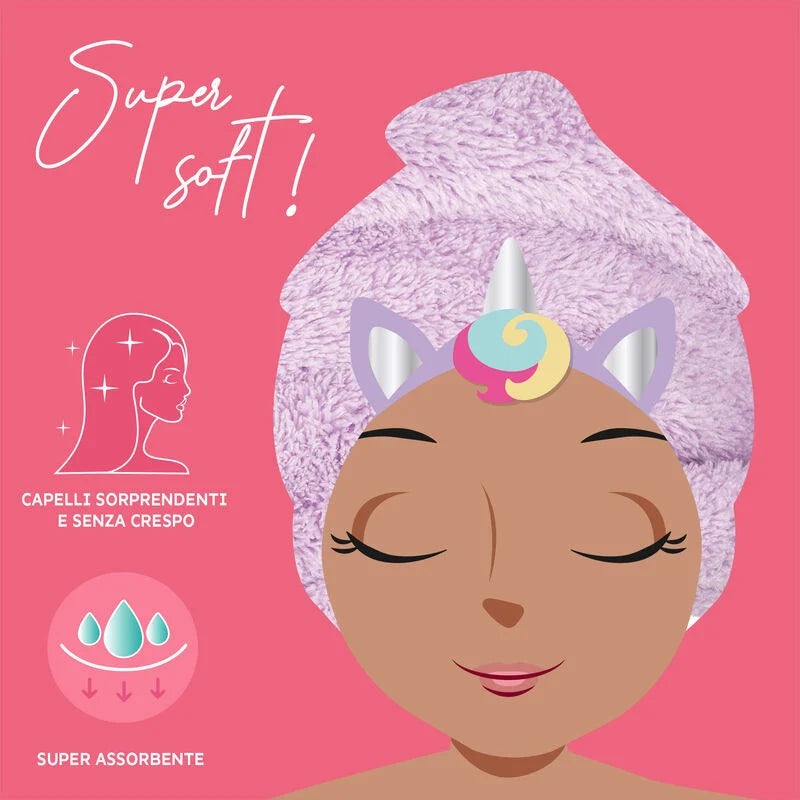 Asciugamano per Capelli a Turbante - Love My Hair LEGAMI