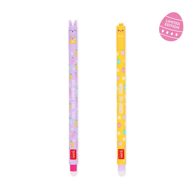 Set di Penne Gel Cancellabili Pasqua - Erasable Pen
