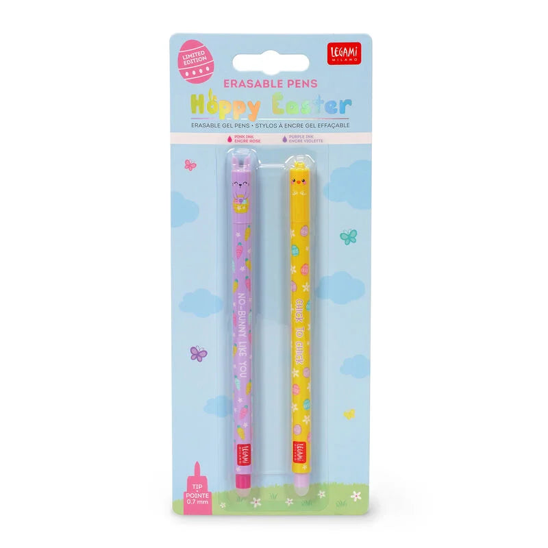 Set di Penne Gel Cancellabili Pasqua - Erasable Pen
