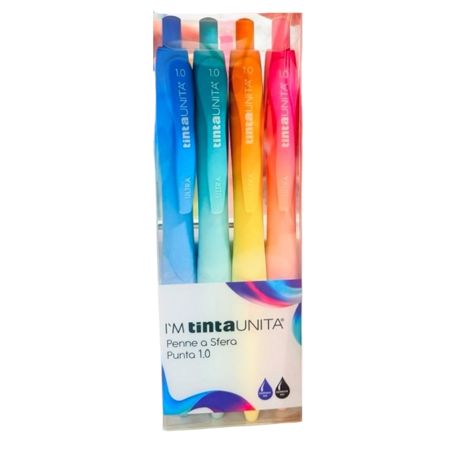 Set 4 Penne a Sfera 1.0 Ultra - Tinta Unita