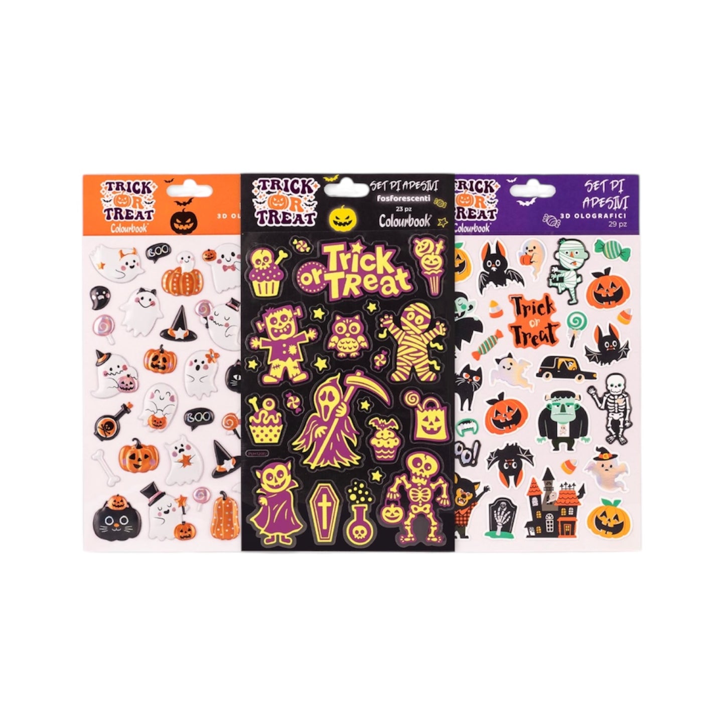 Set Stickers Halloween