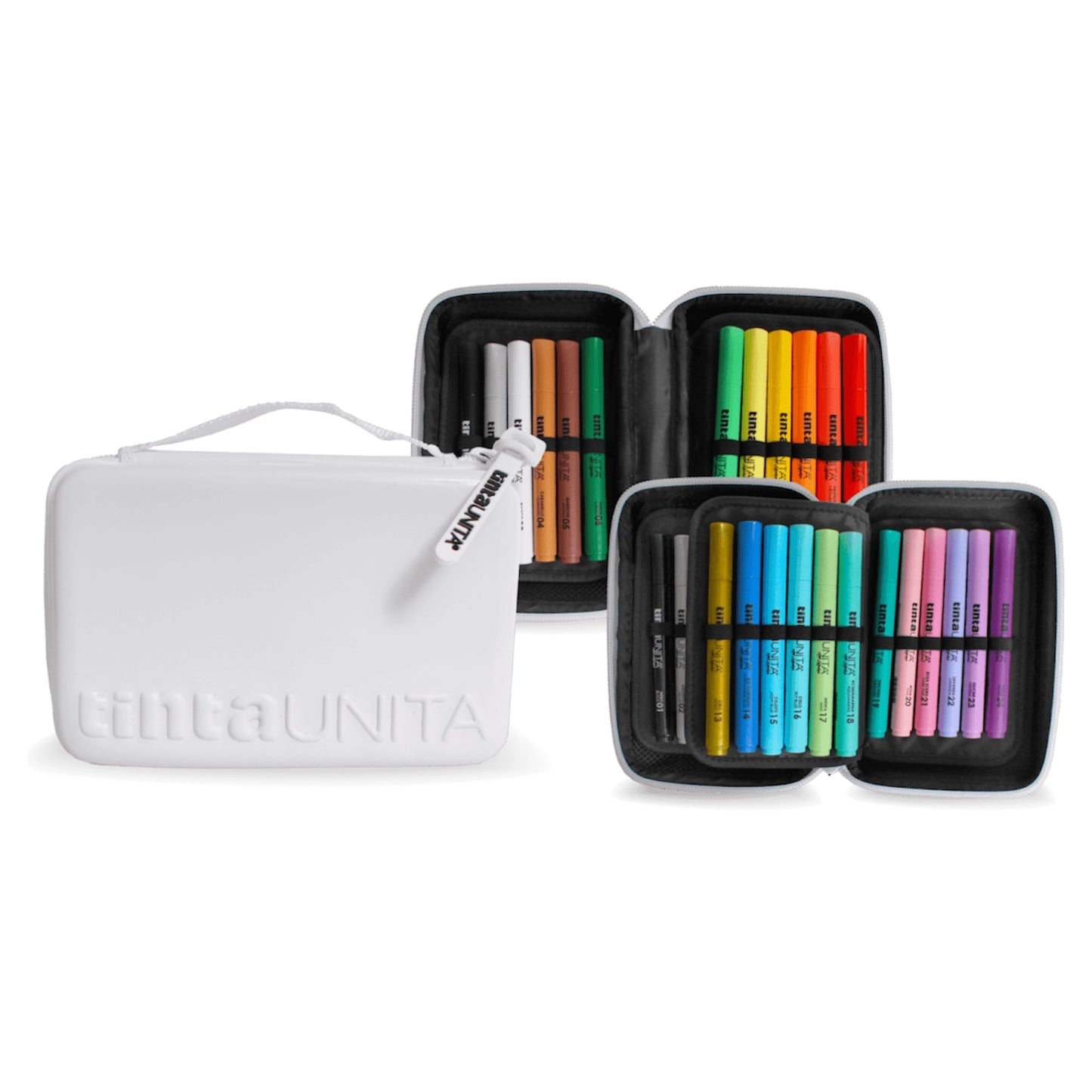 Maxi Box con 24 Art Marker Tinta Unita