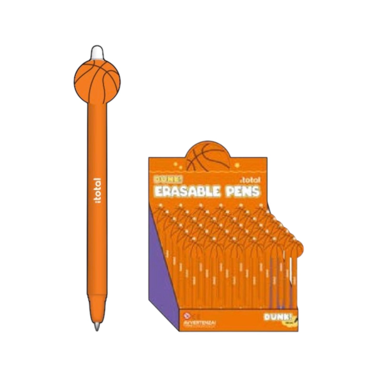 Penna Cancellabile 3D Basketball - Itotal